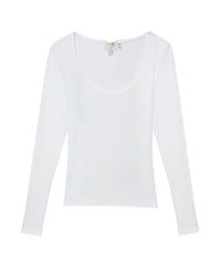 Nation LTD Clothing Elaine Long Sleeve in White