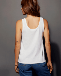 Nation LTD Labowe Easy Scoop Tank in White 