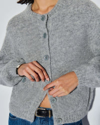 Nation LTD Tessa Cardigan in Dove Gray Heather 