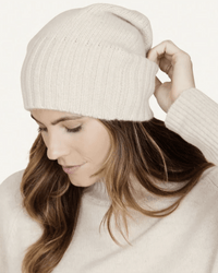 Not Monday Accessories Oat Stella Beanie in Oat