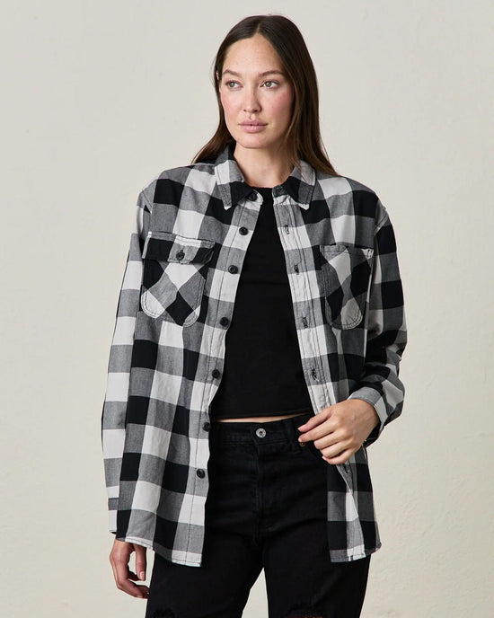 NSF Andres Plaid Shirt in Vette 