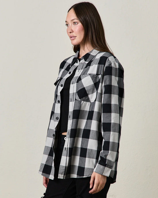 NSF Andres Plaid Shirt in Vette 