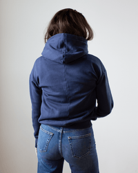 NSF Ellis Relaxed Hoody in Navy 