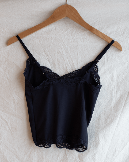 Only Hearts Del w/ Lace Cropped Cami in Navy 