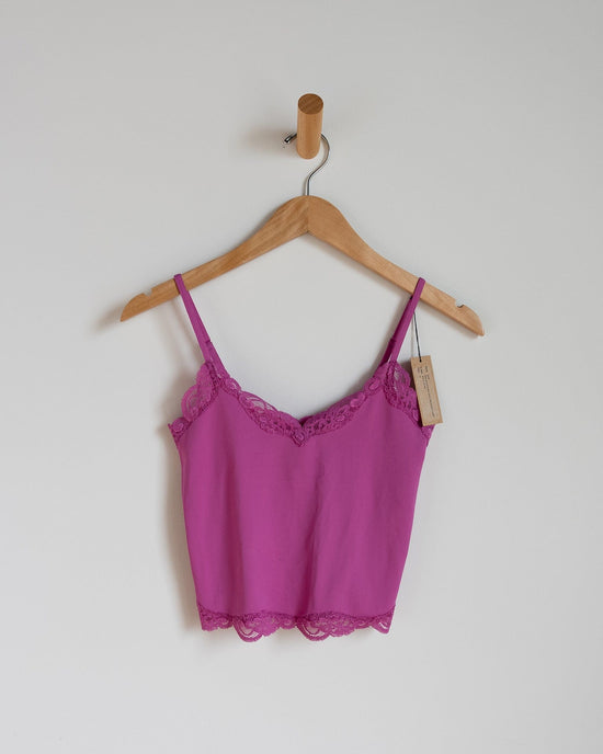 Only Hearts Del w/ Lace Cropped Cami in Wild Rose 