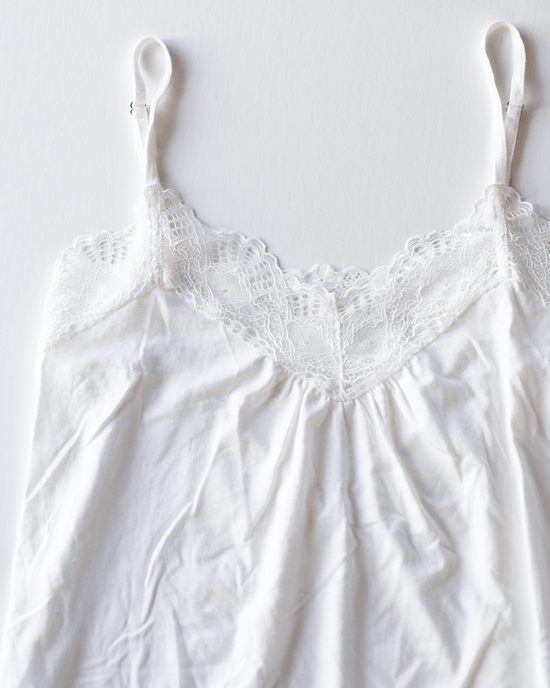 Only Hearts Lingerie Low Back Cami in Antique White