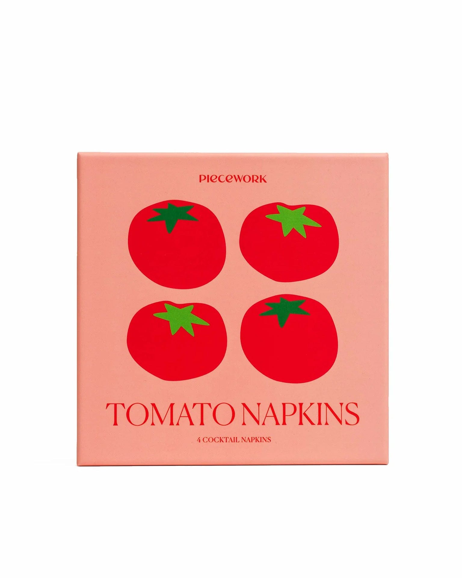 Tomato Cocktail Napkins S/4