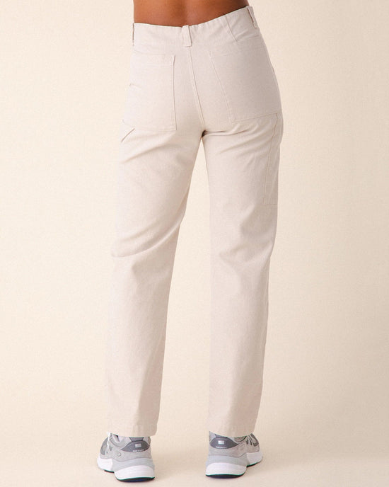 Prairie Underground Clothing Canvas Utility Pant in Natural