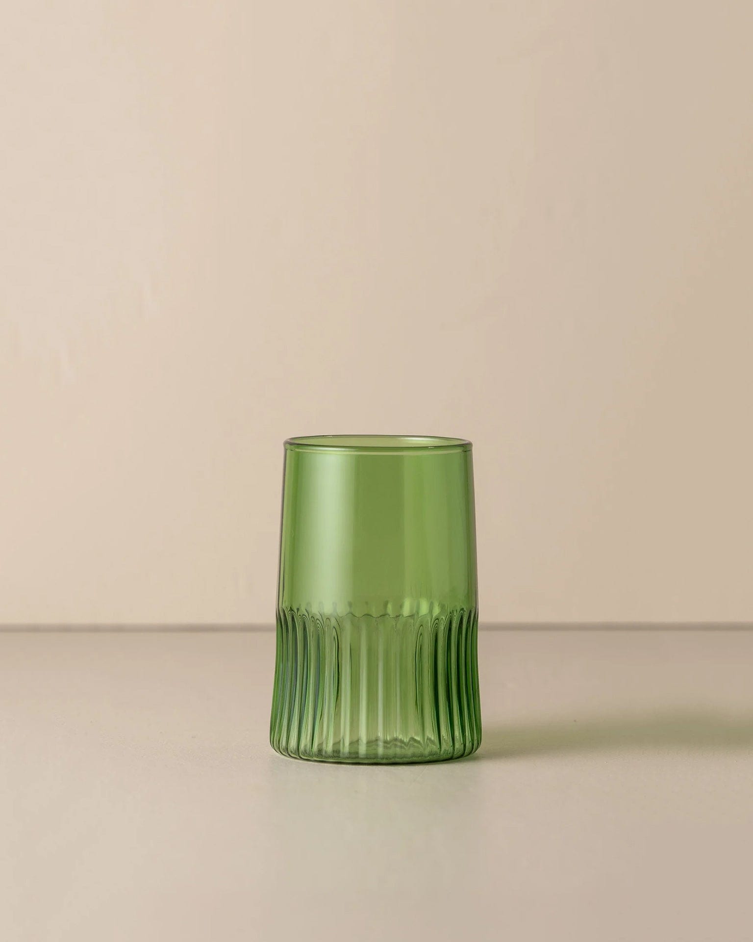 Kairos Water Glass in Green