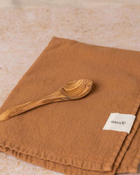 Saarde Home Vintage Wash Tea Towel in Terracotta