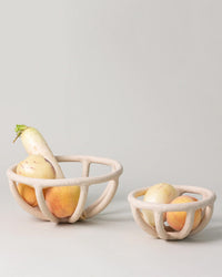 SIN Home Prong Fruit Bowl in Sand