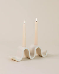 SIN Home Cream / O/S Wyn Candelabra in Cream