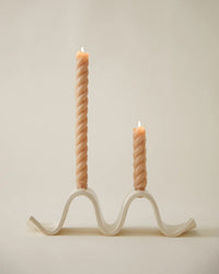 SIN Home Cream / O/S Wyn Candelabra in Cream