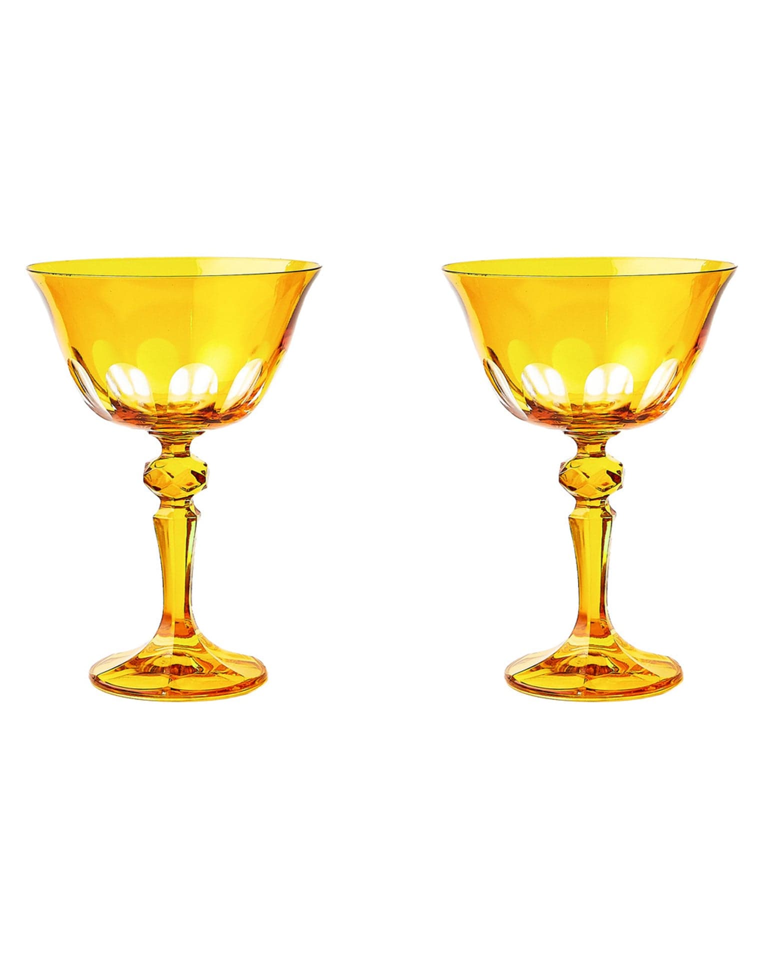 Rialto Glass Coupe Ginger Set/2