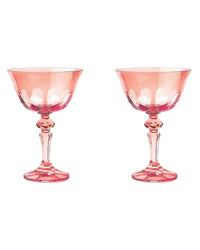 SIR / MADAM Home Rialto Glass Coupe Kitten Set/2