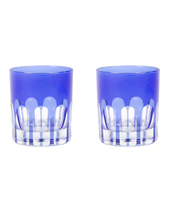 SIR / MADAM Home Rialto Glass Old Fashion Moon Glow Set/2