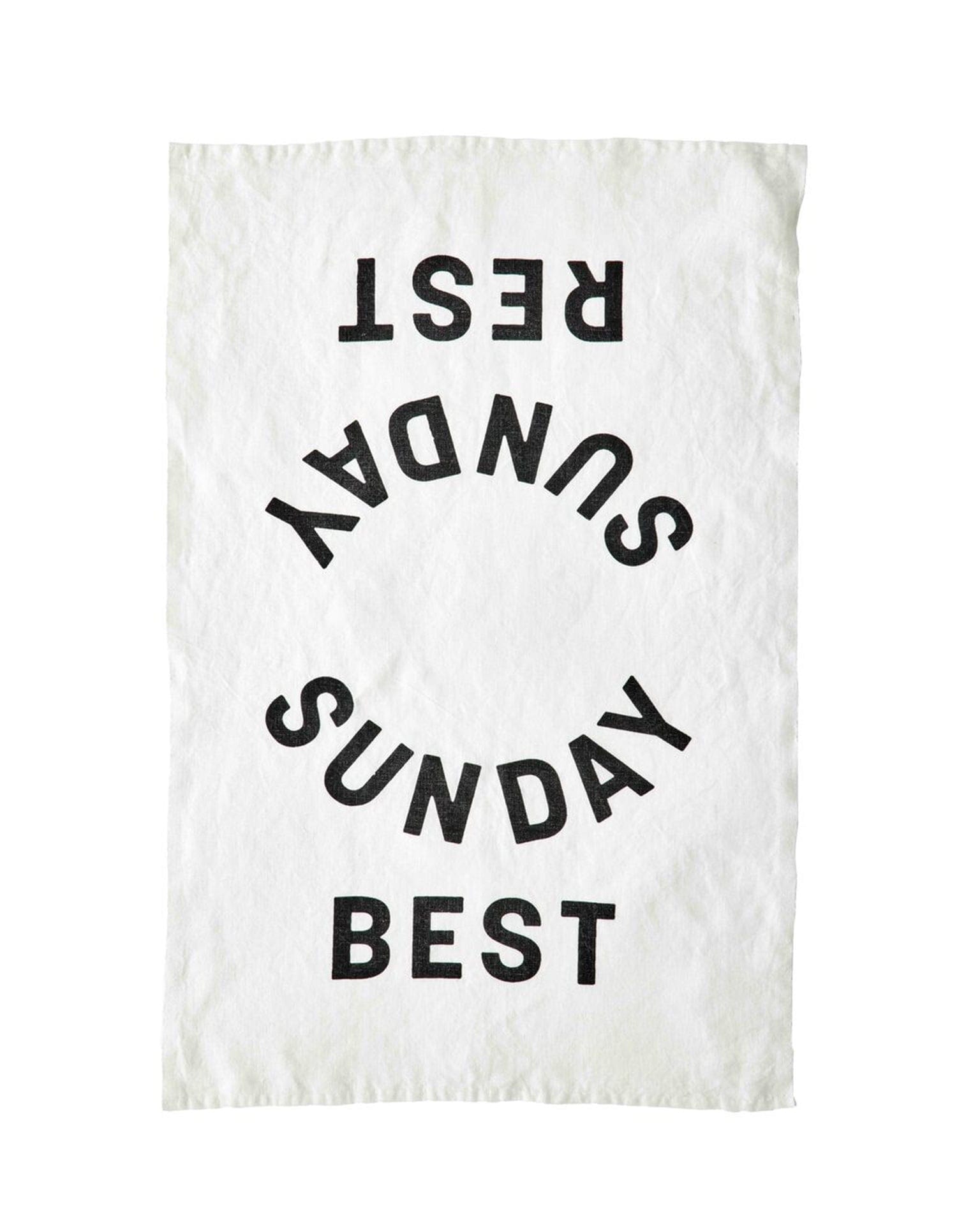 Sunday Best Tea Towel