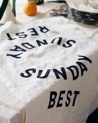 SIR / MADAM Home Sunday Best Tea Towel