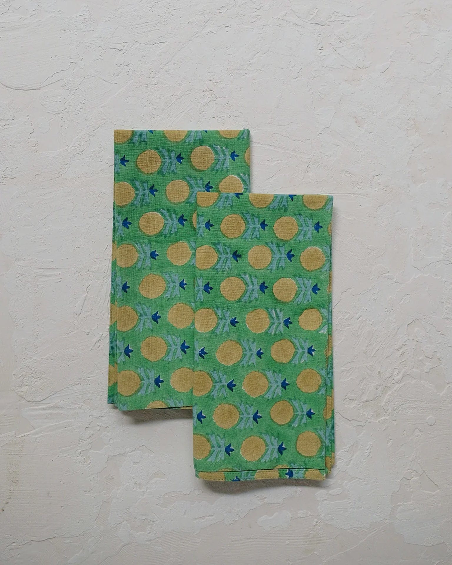 Kesya Table Napkins S/4 in Mint Green