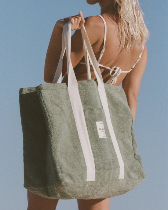 Sunday Supply Co. Tallow Towelling Beach Bag 