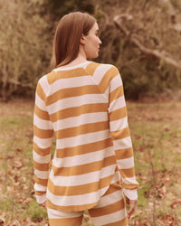 the Great Outdoors Clothing The Union Crew in Sunrise Stripe