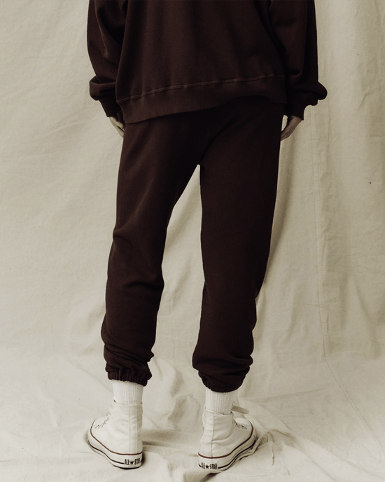 the Great The Stadium Sweatpant in Toasted Walnut 