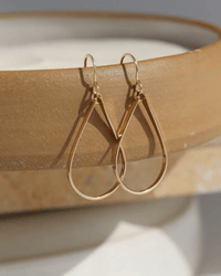 Token Jewelry Jewelry 14K Gold Fill Ribbon Hoops in 14K Gold Fill