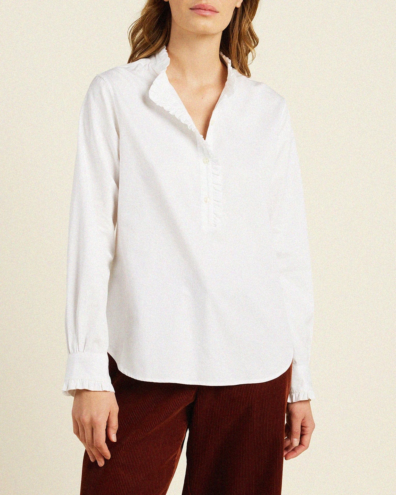 Breezy Blouse in White