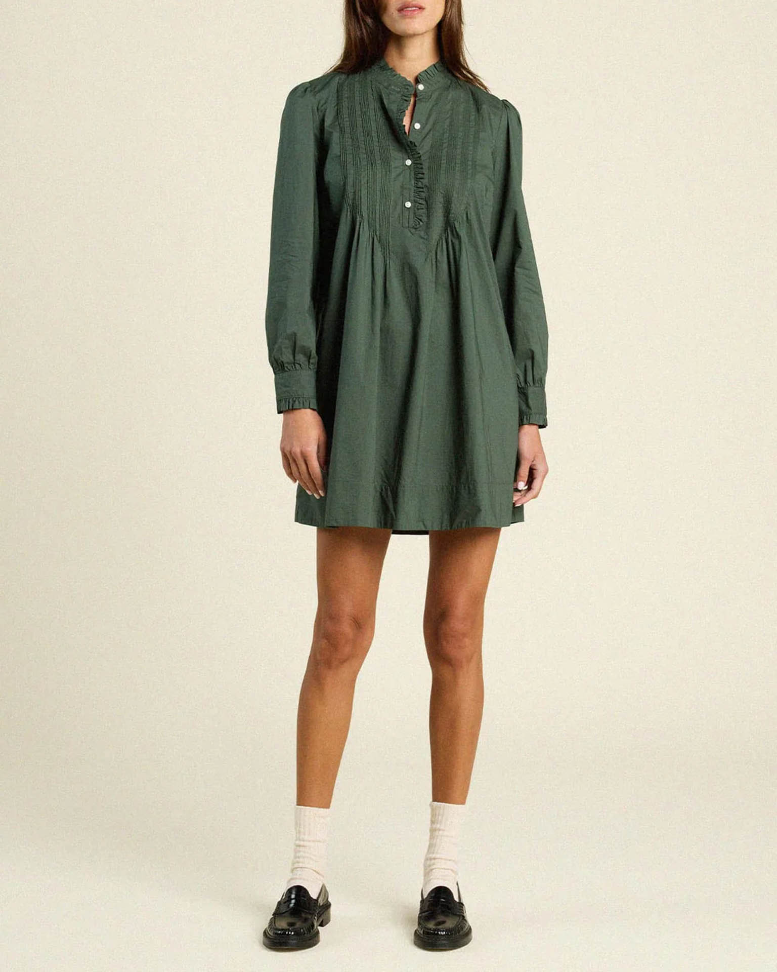 Eve Shift Dress in Thyme