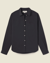 Trovata Birds of Paradis Clothing Grace Classic Shirt in Black