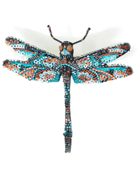 Trovelore Jeweled Dragonfly Brooch Pin 