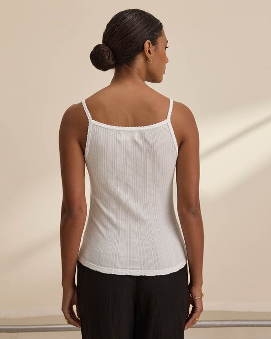 Velvet by Graham & Spencer Clothing Iniku Tank Top in White