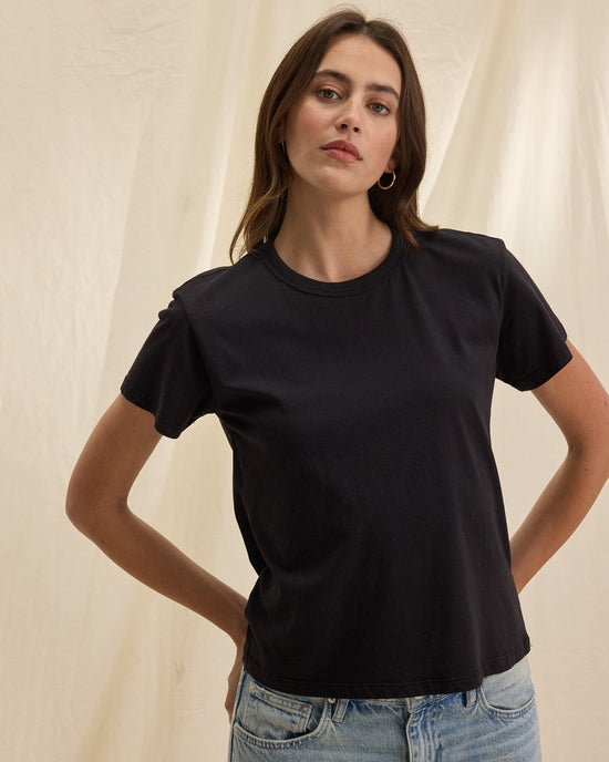 Velvet by Graham & Spencer Jazz Tee in Black 