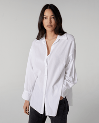 Velvet by Graham & Spencer Redondo L/S Button Up in White 