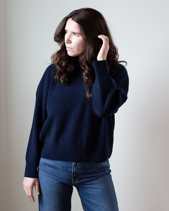 XiRENA Alfie Sweater in Navy 