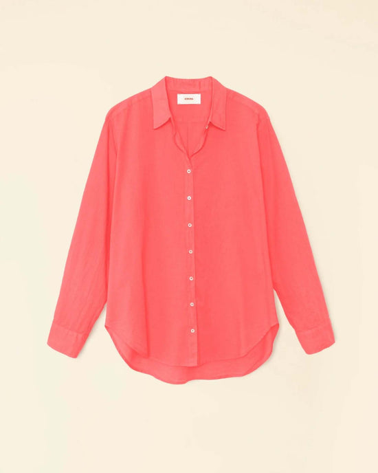 XiRENA Clothing Beau Shirt in Clambake Red