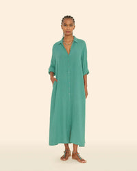 XiRENA Clothing Boden Dress in Bottle Green