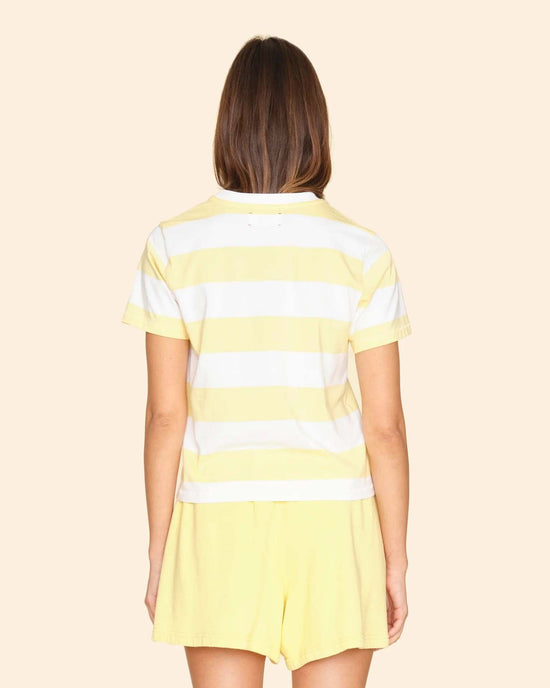 XiRENA Clothing Georgy Tee in Sundial Yellow