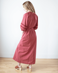 XiRENA Clothing Prue Dress in Brick Red