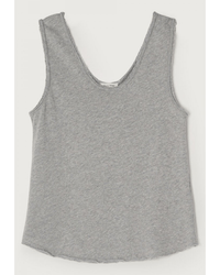 American Vintage Clothing Sonoma Tank in Gris Chine