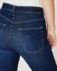 AG Jeans Saige High Rise Straight in Easy Street 