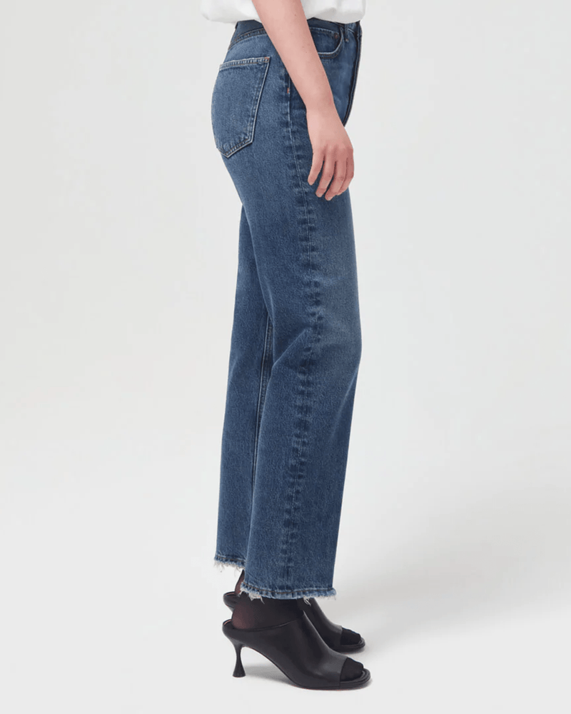 AGOLDE 90s Pinch Waist H/R Straight in Range- Bliss Boutiques