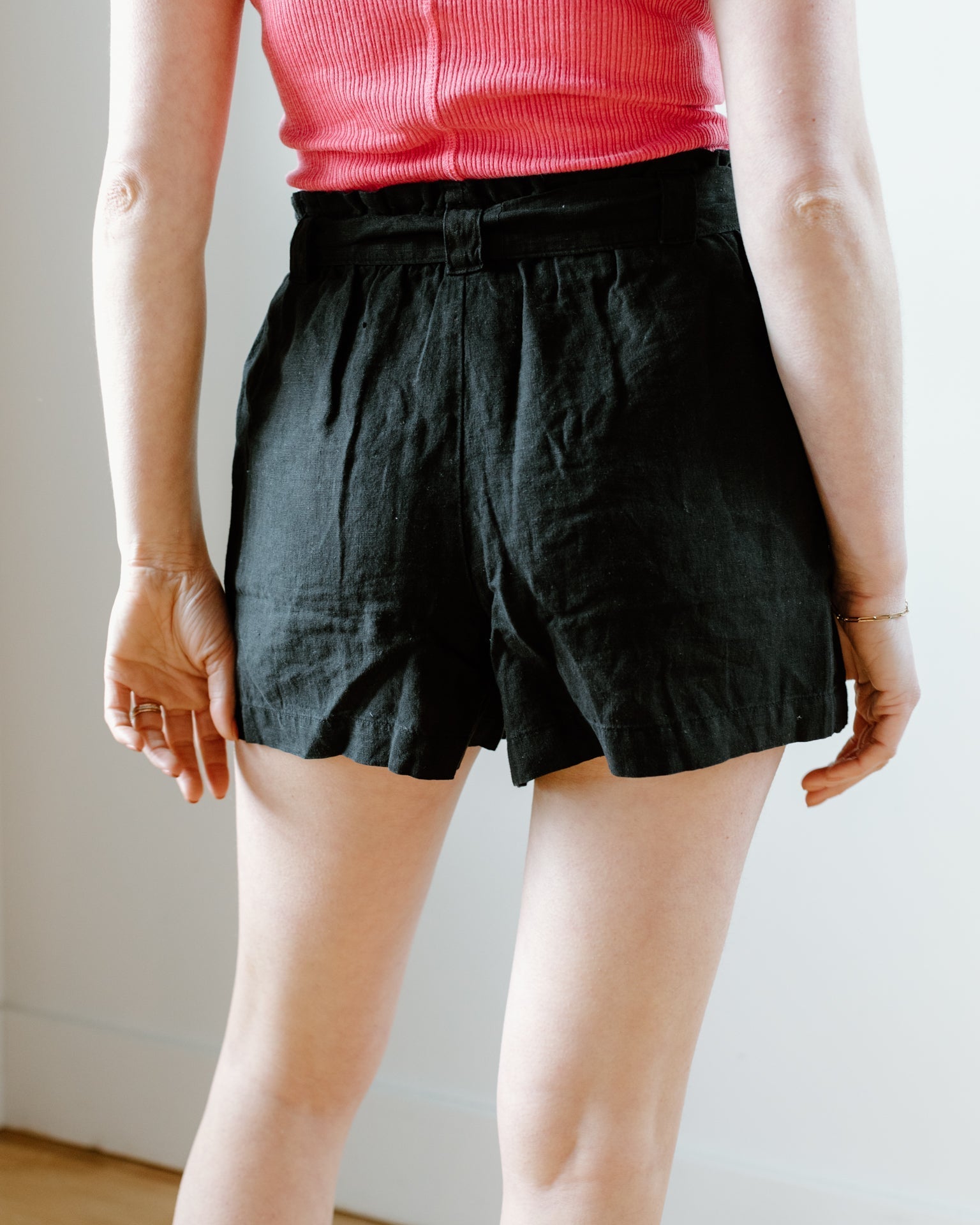 Bella Dahl Patch Pocket Short in Black Bliss Boutiques