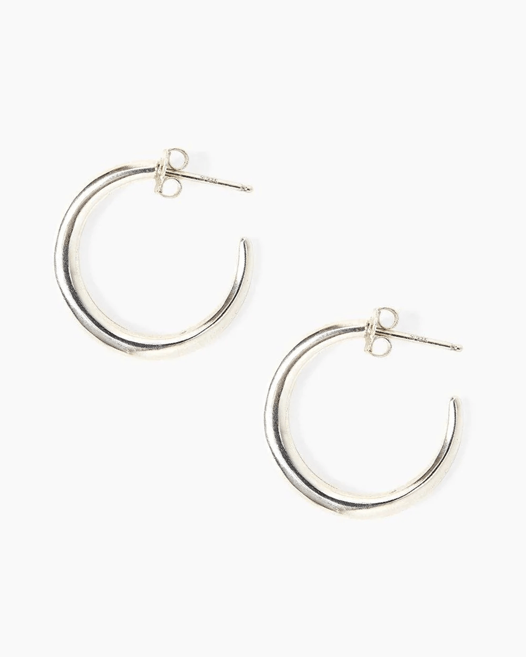 Chan Luu Silver Petite Infinity Hoop Earrings Bliss Boutiques