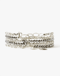 Chan Luu Sterling Silver 32 in Wrap Bracelet Bliss Boutiques