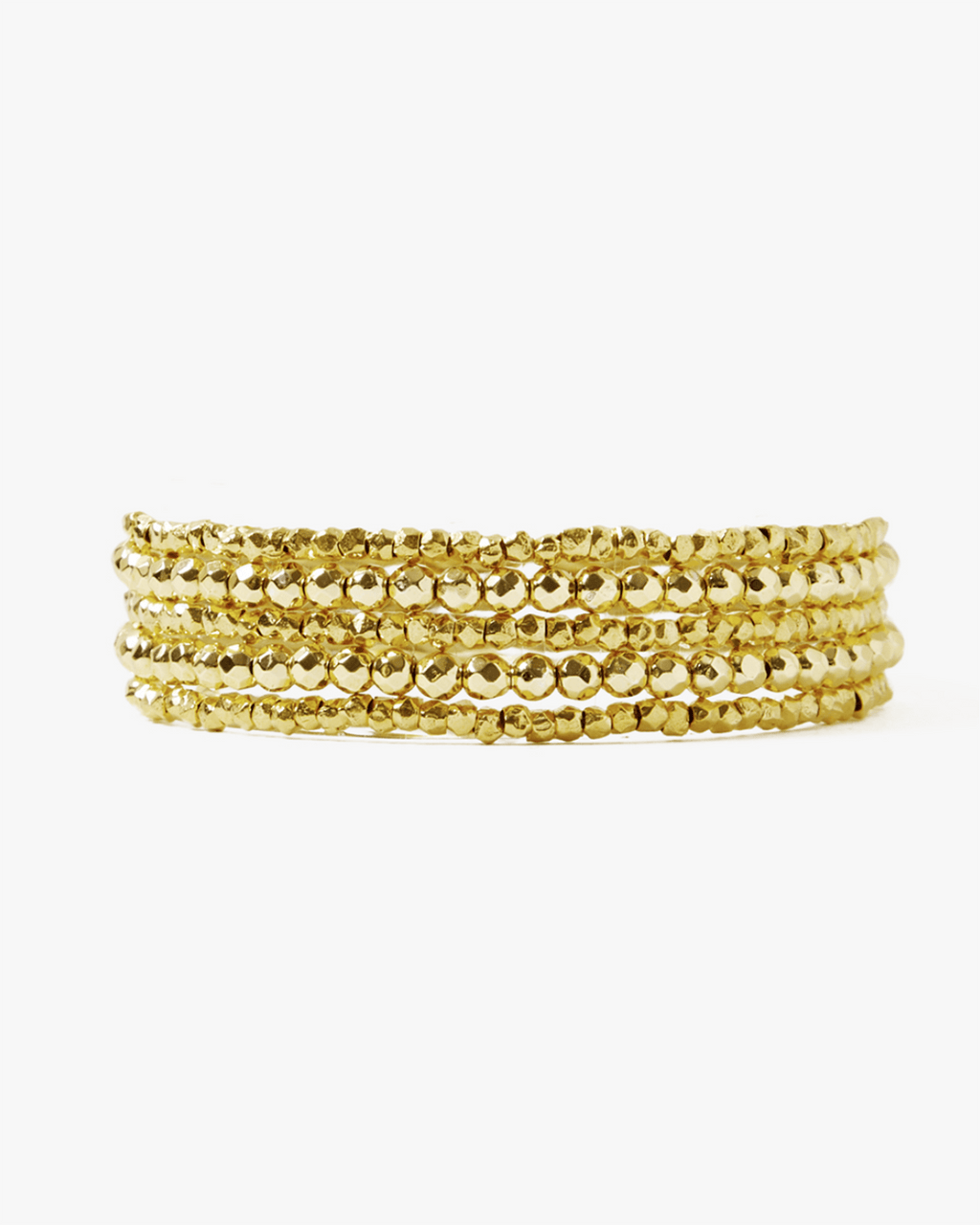 Chan Luu Yellow Gold Plated 32 in Wrap Bracelet Bliss Boutiques