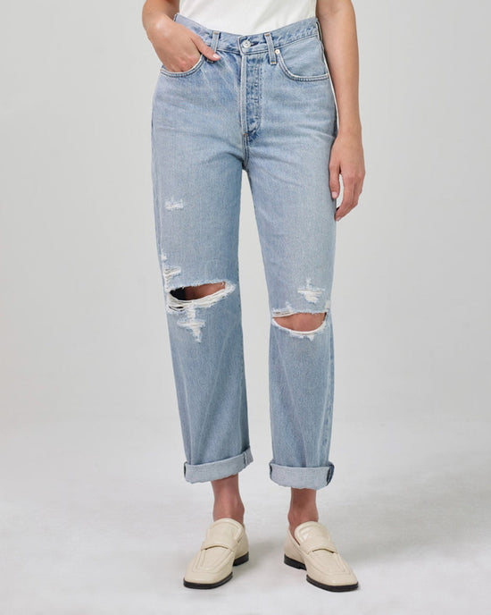 Citizens of Humanity Denim Dylan Rolled Crop in Misfit