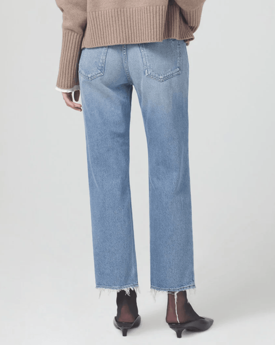 Citizens of Humanity Denim Emery Crop Relaxed Straight in Crescent