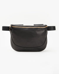 Clare V. Fanny Pack in Natural Rustic W Blk & CRM Stripes