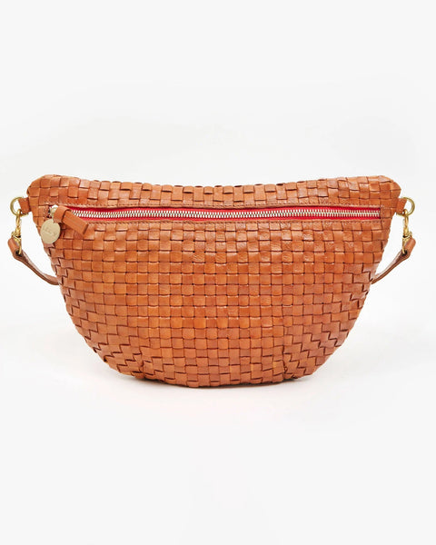 Clare V. Rattan Fanny Pack in Black - Bliss Boutiques